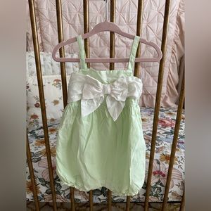 Mint Green Janie and Jack Romper
